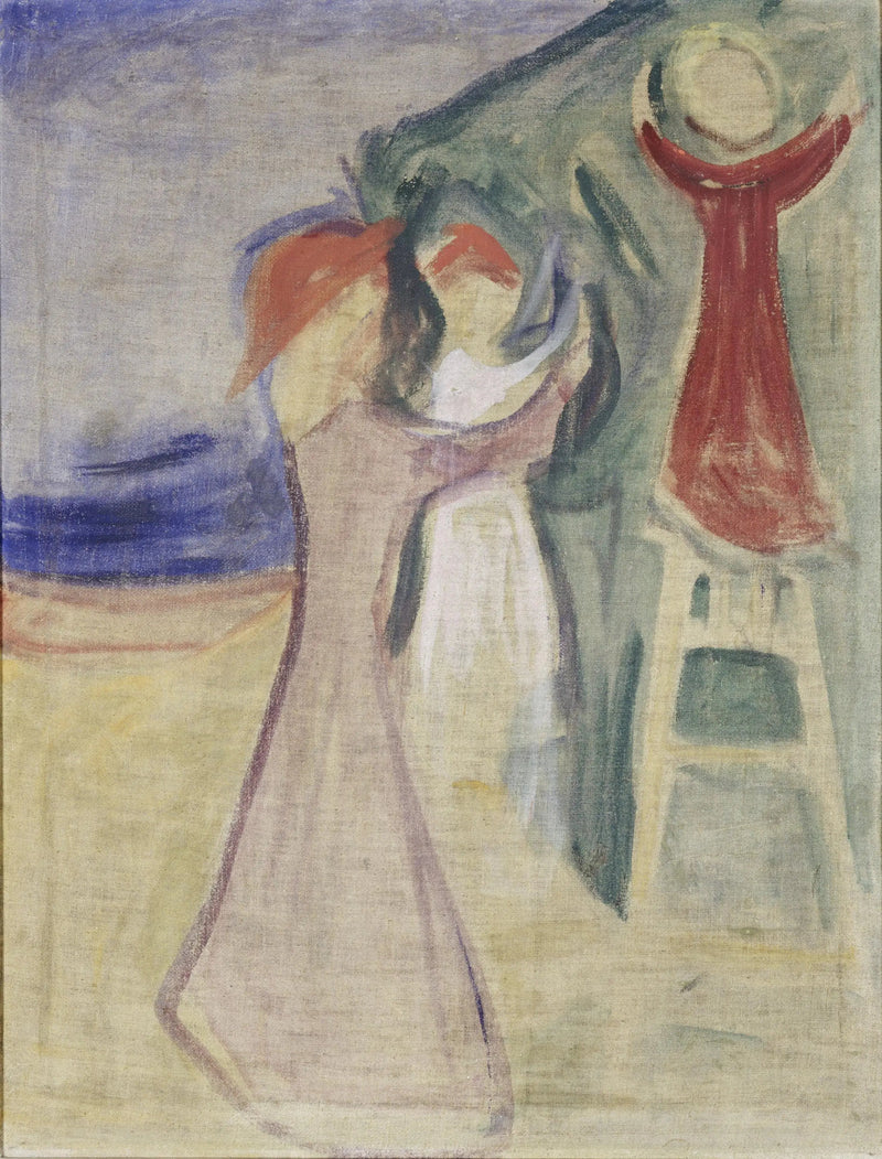 Jeunes Femmes cueillant un fruit (Frise Reinhardt) - Edvard Munch