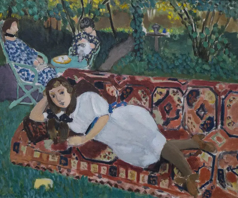 Jeunes Filles au jardin - Henri Matisse