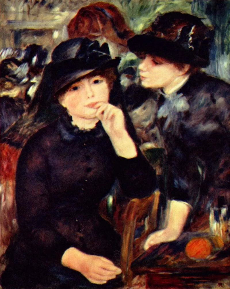 Jeunes Filles en noir - Pierre-Auguste Renoir