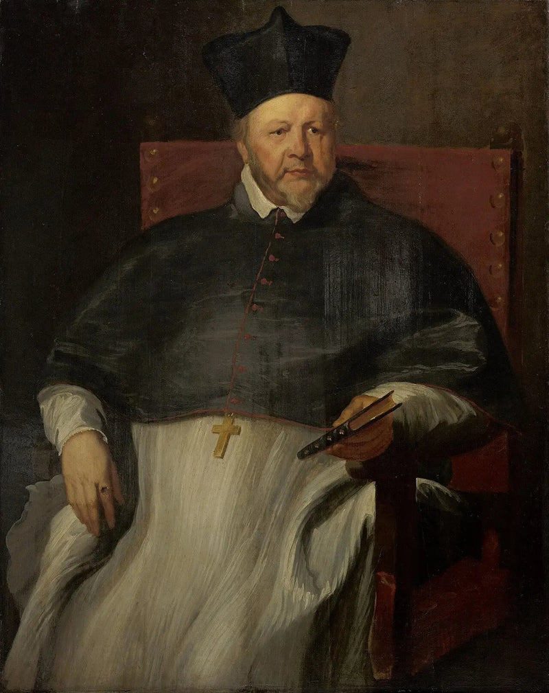 Joannes Malderus, évêque d'Anvers - Antoine van Dyck
