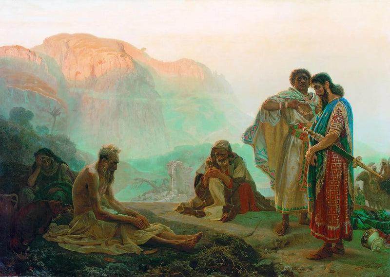 Job et ses amis - Ilya Repin