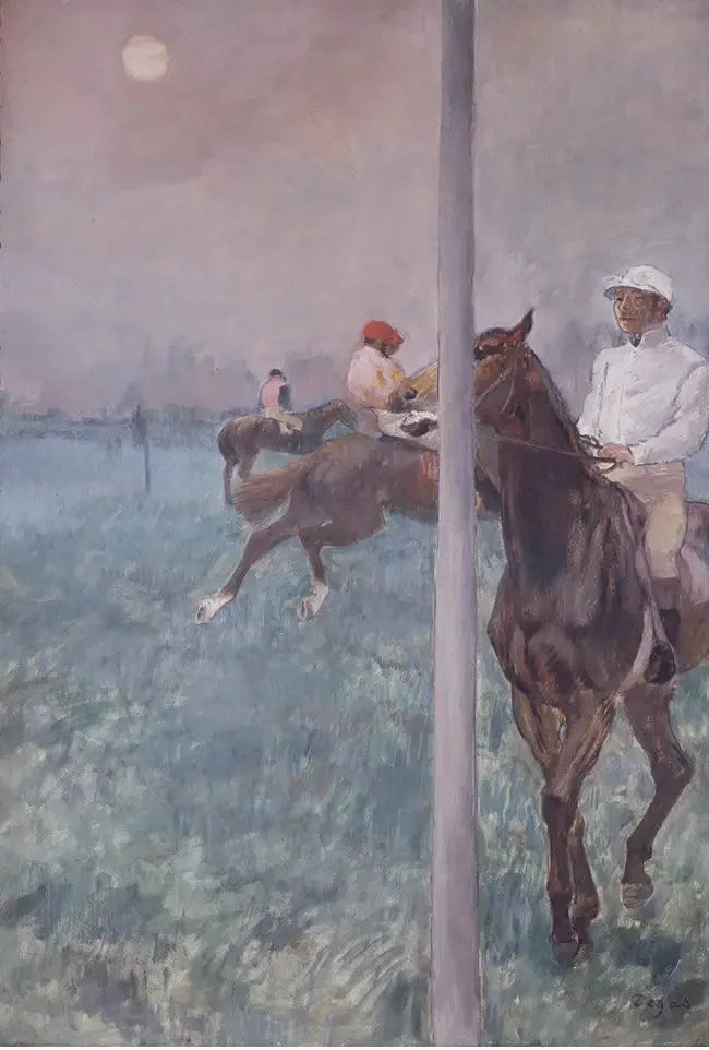 Jockeys avant la course - Edgar Degas