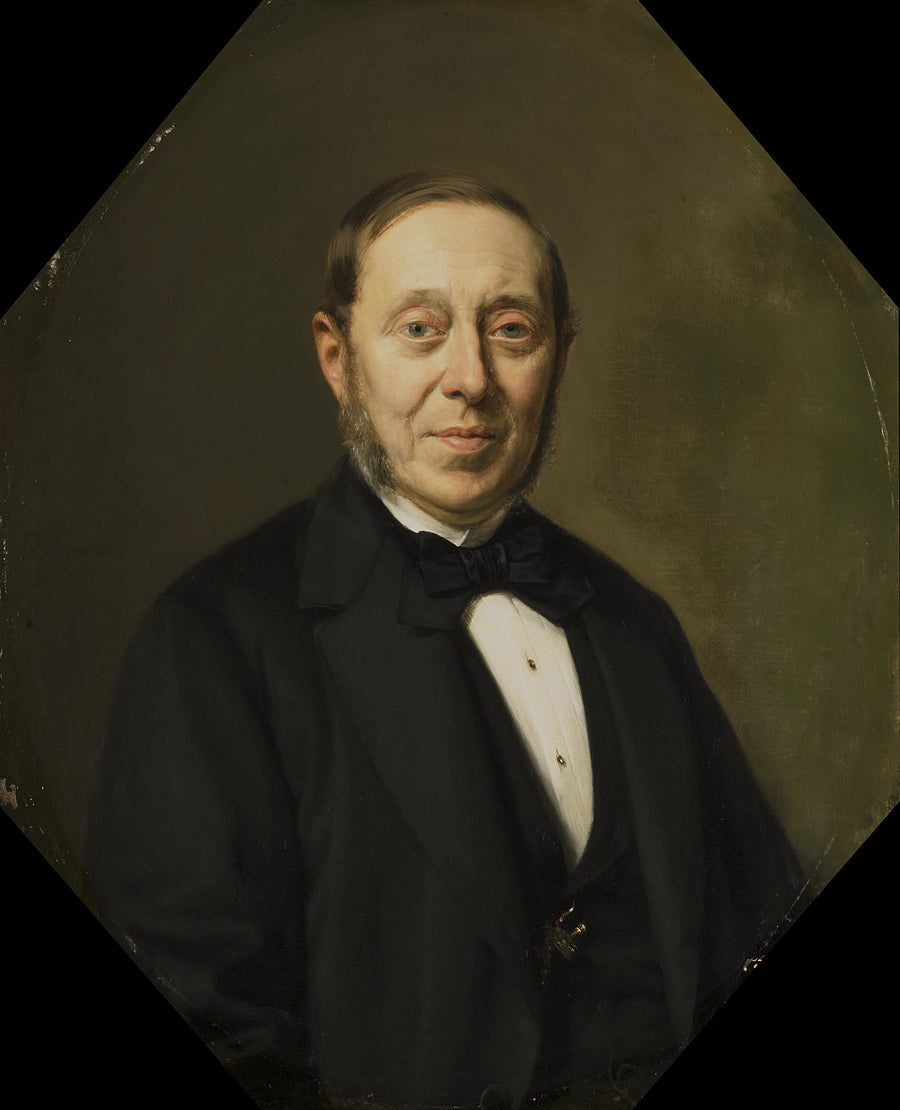 Johannes Cornelis van Pappelendam (1810-84). Artiste et marchand d'art. Amanuensis du Musée Van der Hoop - Johan Heinrich Neuman