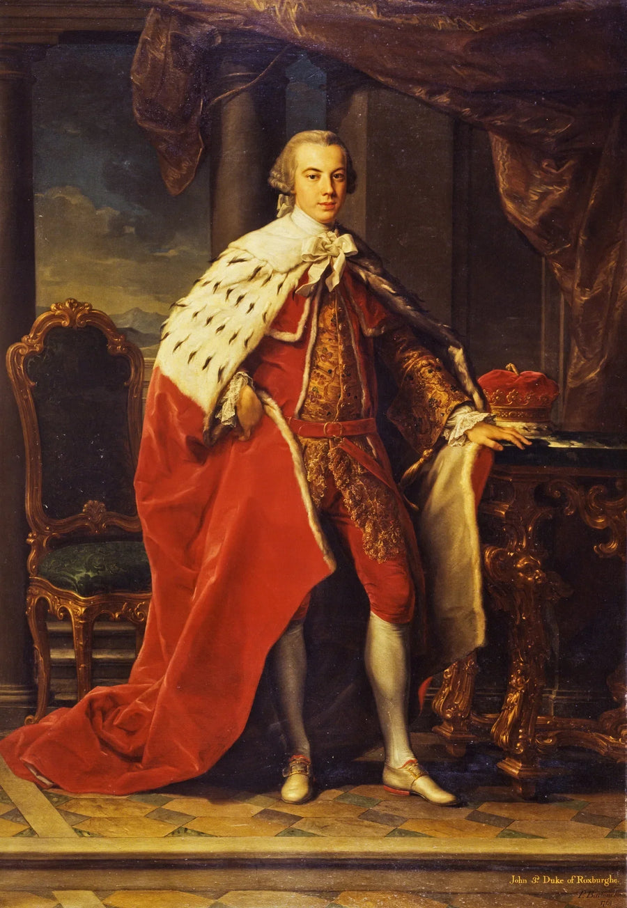 John Ker, 3e duc de Roxburghe, 1740 - 1804. Bibliophile - Pompeo Batoni