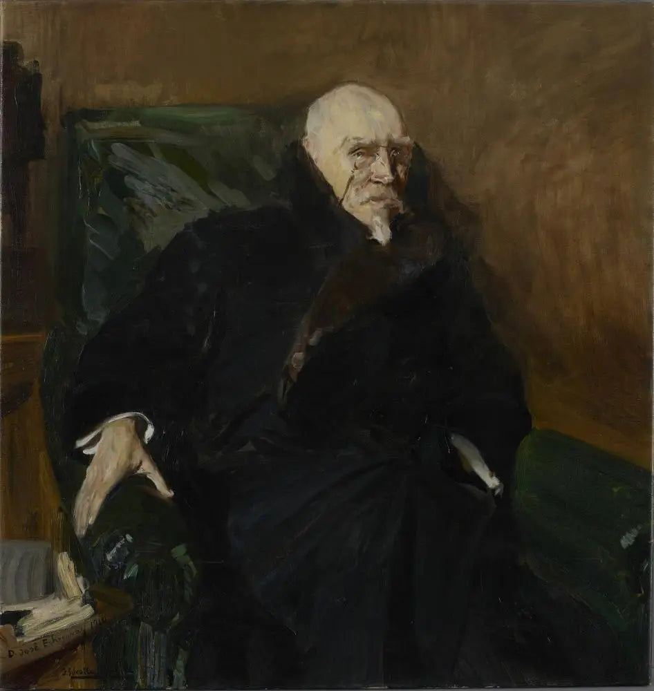 José Echegaray et Eizaguirre - Joaquín Sorolla image 1 copie peinte à la main à l’huile