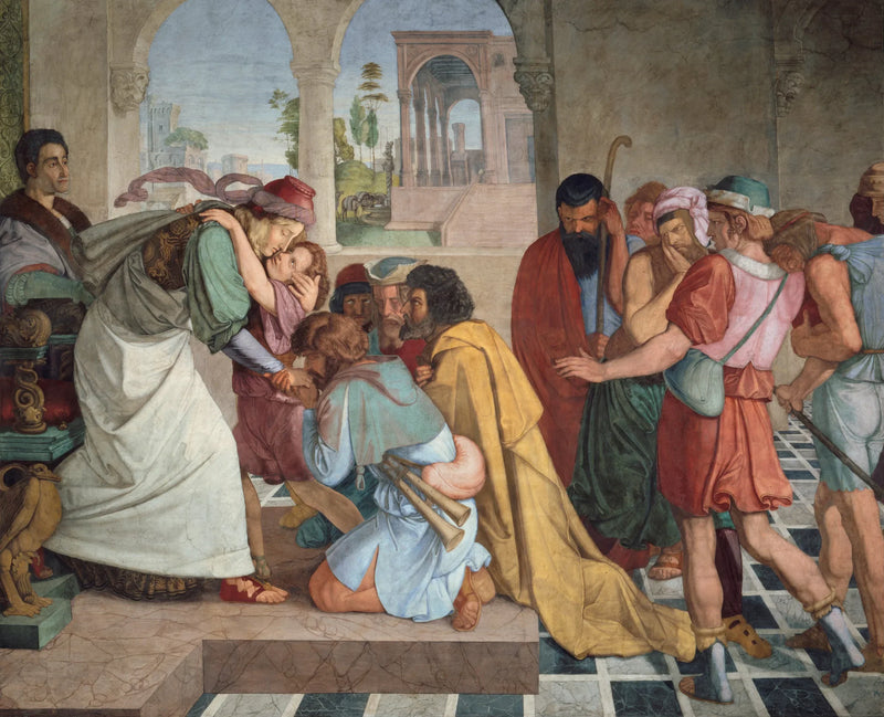 Joseph reconnu par ses frères - Peter von Cornelius