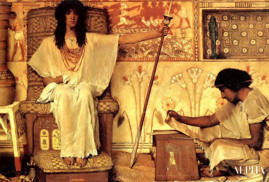 Joseph superviseur des greniers du pharaon - Lawrence Alma-Tadema Reproductions de tableaux à la peinture à l’huile