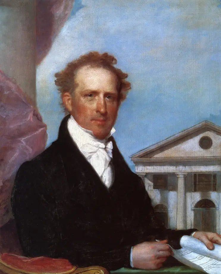 Josiah Quincy - Gilbert Stuart image 1 tableau peint à l’huile sur toile