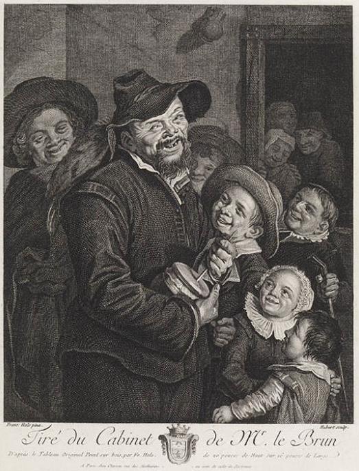 Joueur de Rommelpot (Hubert) - Frans Hals