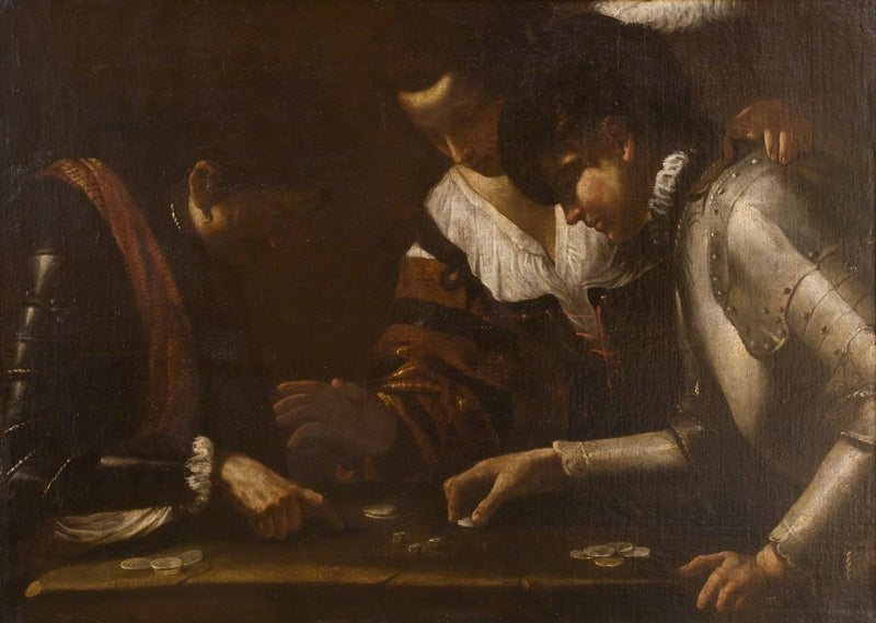 Joueurs de dés - Mattia Preti