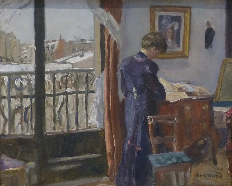 Jour d'hiver - Pierre Bonnard