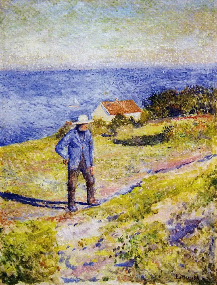 Jour ensoleillé à Åsgårdstrand - Edvard Munch