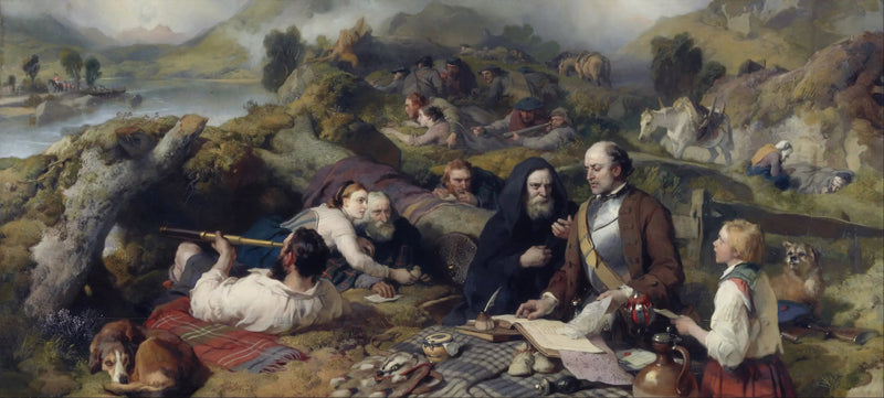 Journée de location dans le désert - Edwin Henry Landseer