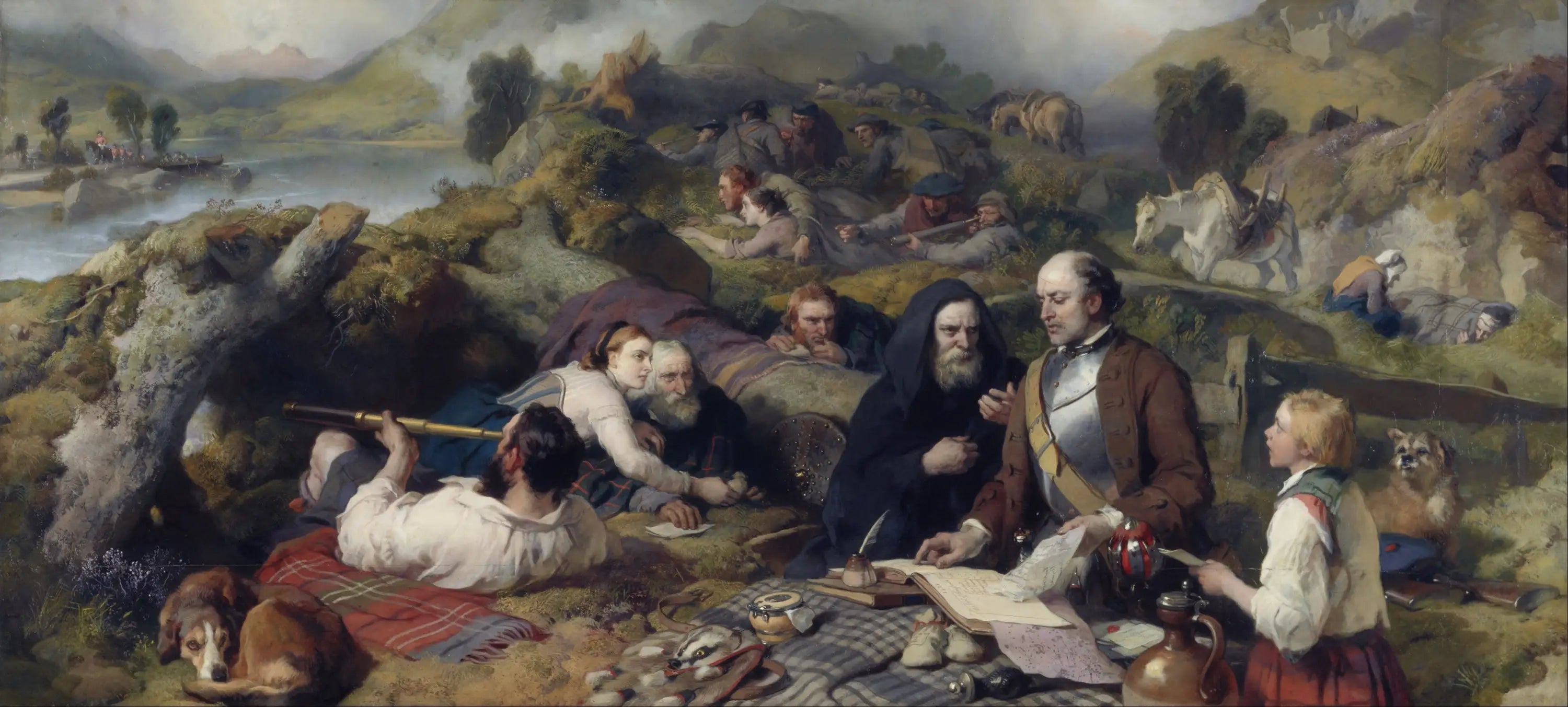 Journée de location dans le désert - Edwin Henry Landseer - Alpha Reproduction