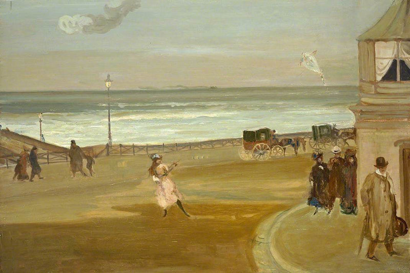 Journée venteuse à Brighton - Charles Conder