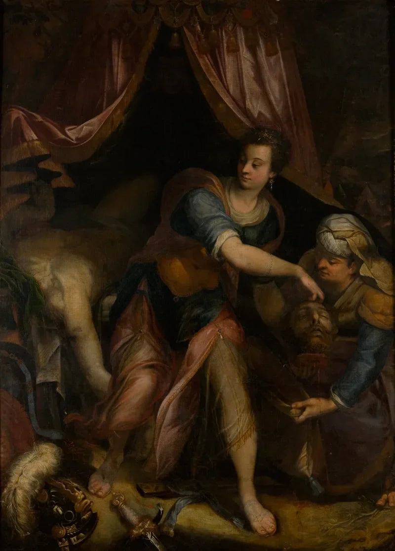 Judith avec la tête d'Holopherne - Denis Calvaert