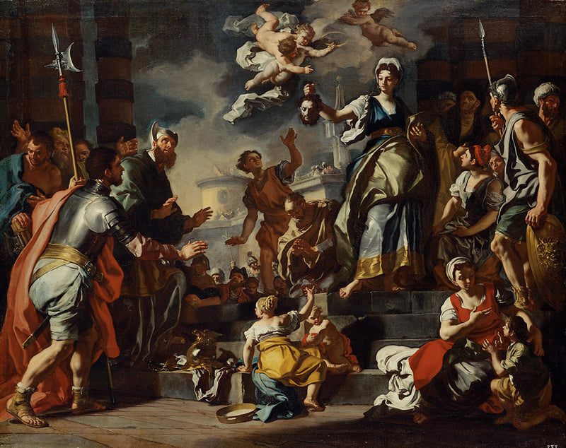 Judith avec la tête d'Holopherne - Francesco Solimena