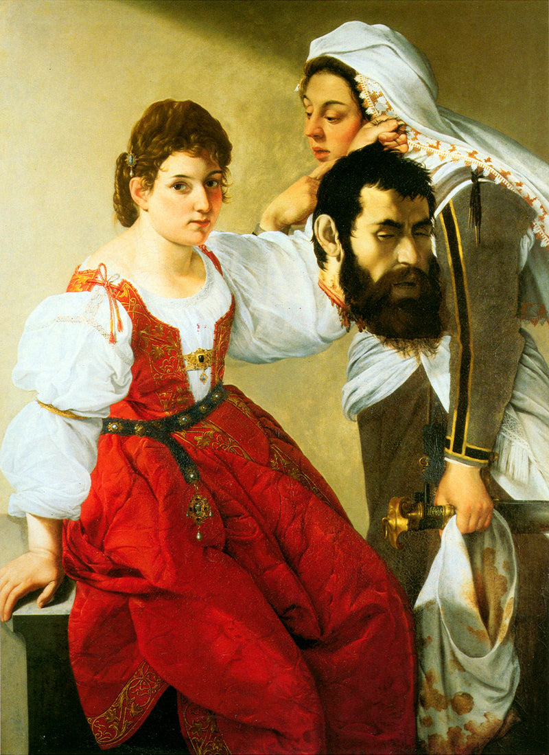 Judith et sa servante Abra avec la tête d'Holopherne - Orazio Gentileschi