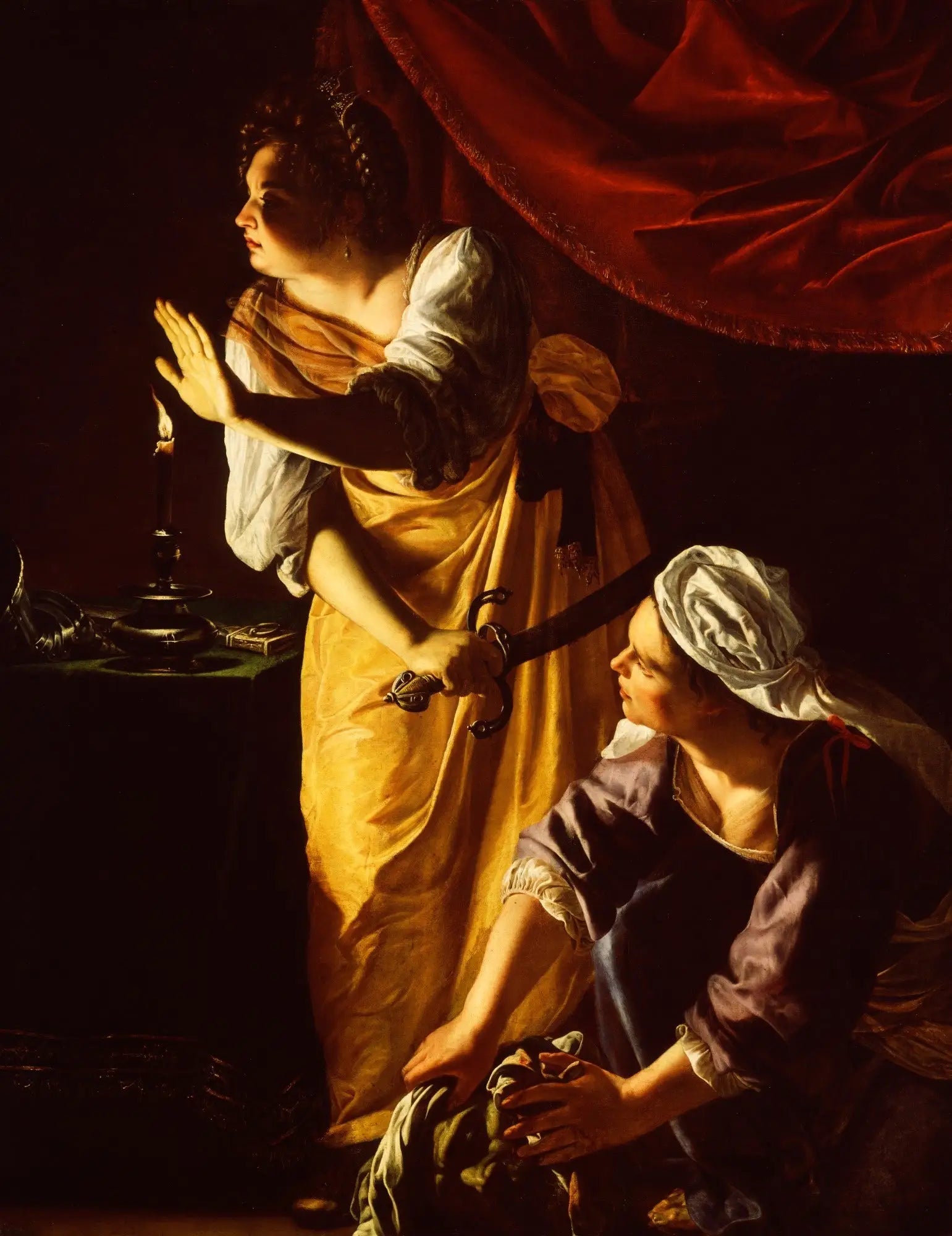 Judith et sa Servante avec la tête d’Holopherne - Artemisia Gentileschi - Alpha Reproduction