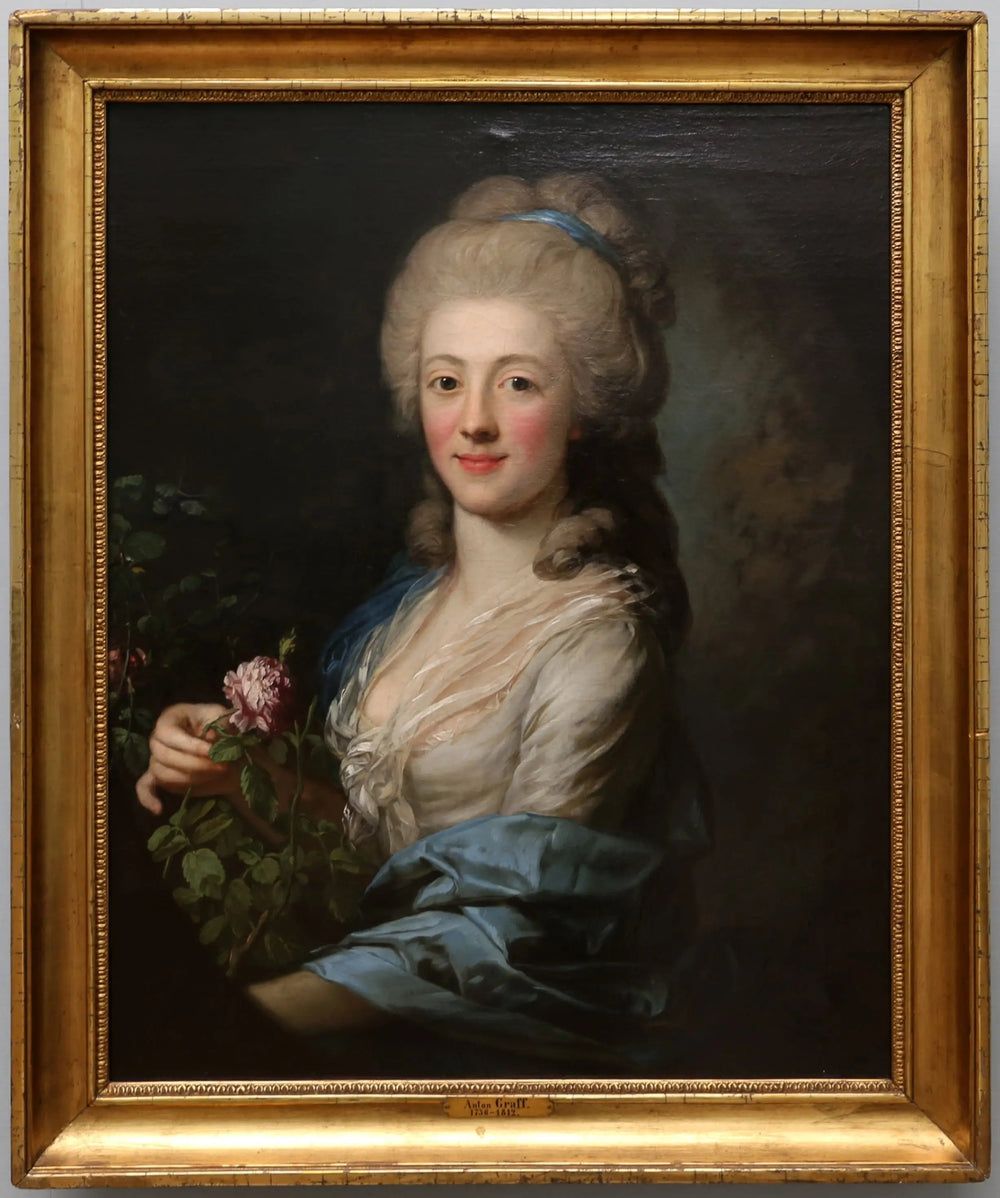Juliane Wilhelmine Bause - Anton Graff - Alpha Reproduction