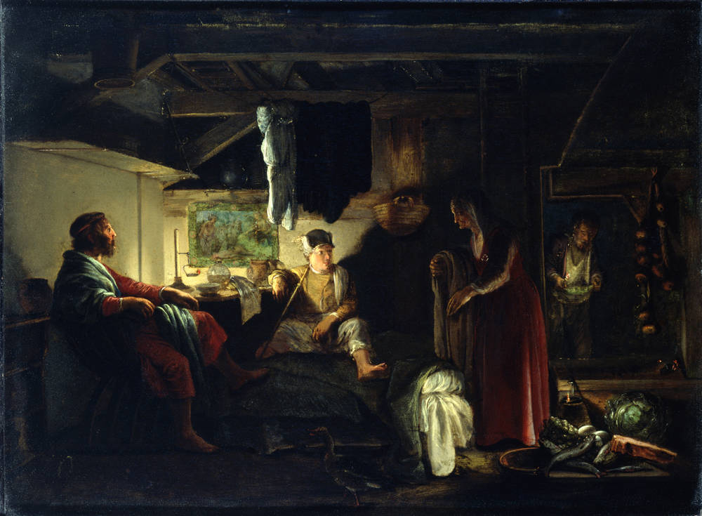 Jupiter et Mercure à Philémon et Baucis - Adam Elsheimer