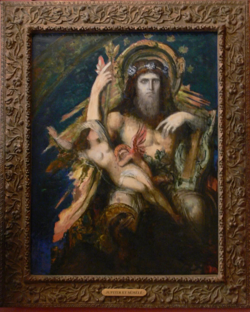 Jupiter et Sémélé - Gustave Moreau