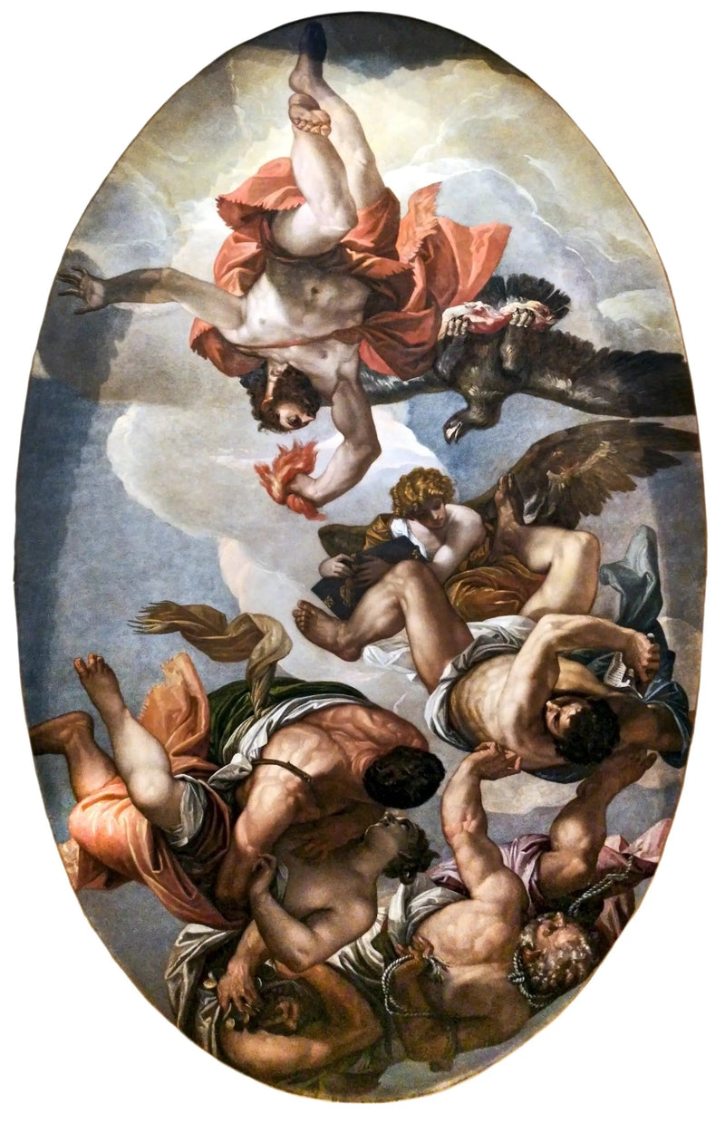 Jupiter punissant les vices - Paul Véronèse