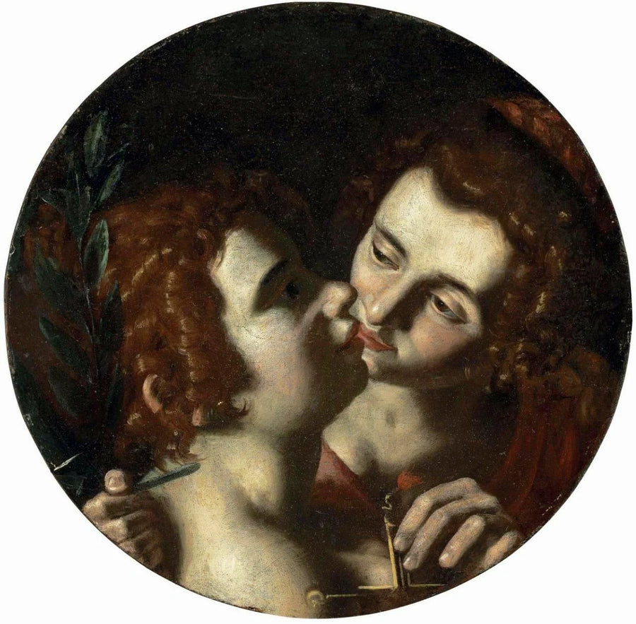 La Justice embrassant la Paix - Artemisia Gentileschi