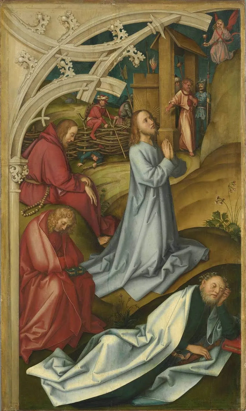 Kaisheimer Altar: Christus am Ölberg - Hans Holbein the Elder