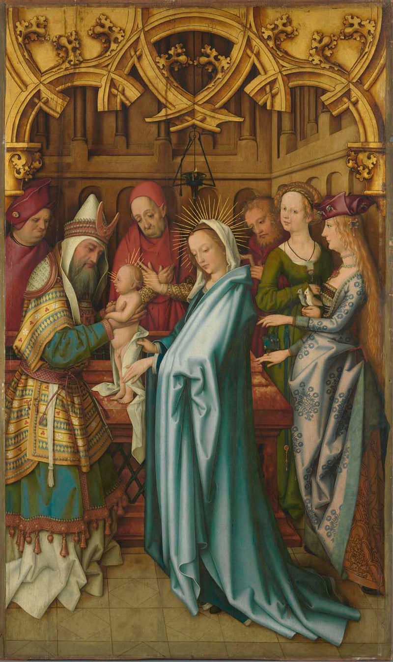 Kaisheimer Altar: Darbringung im Tempel - Hans Holbein the Elder