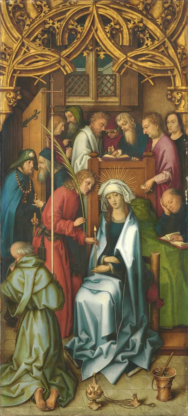 Kaisheimer Altar: Tod Mariens - Hans Holbein the Elder