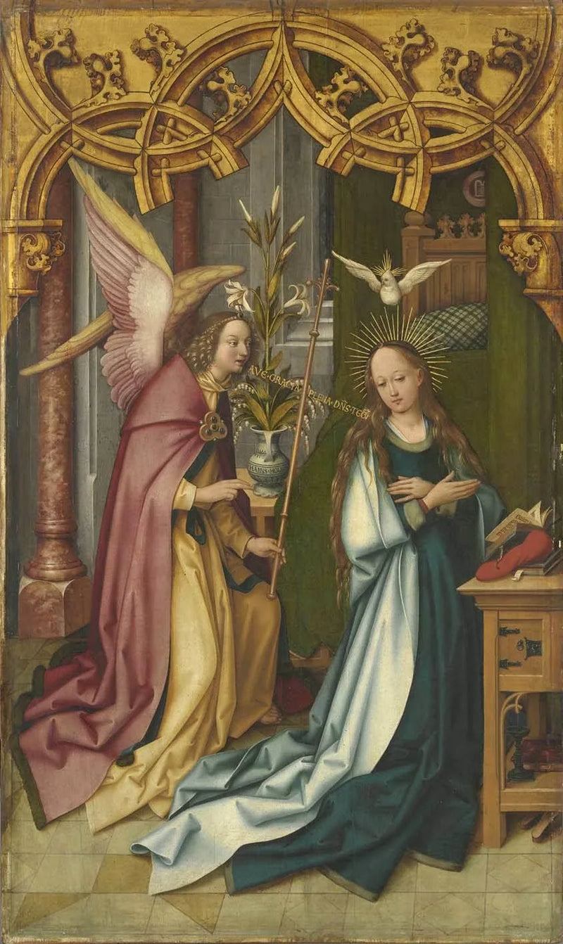 Kaisheimer Altar: Verkündigung Mariens - Hans Holbein the Elder