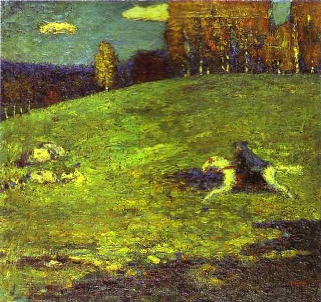 Le Cavalier bleu - Vassily Kandinsky