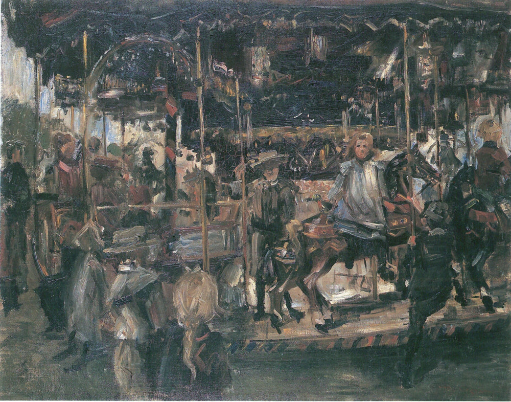 Karussell - Lovis Corinth image 1 reproduction réalisée par Alpha Reproduction