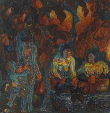 Cueillette des fruits, Abondance - Kazimir Malevitch