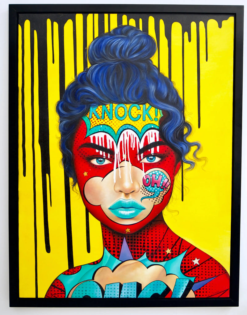 Knock! Pop Art | 90 X 120 cm