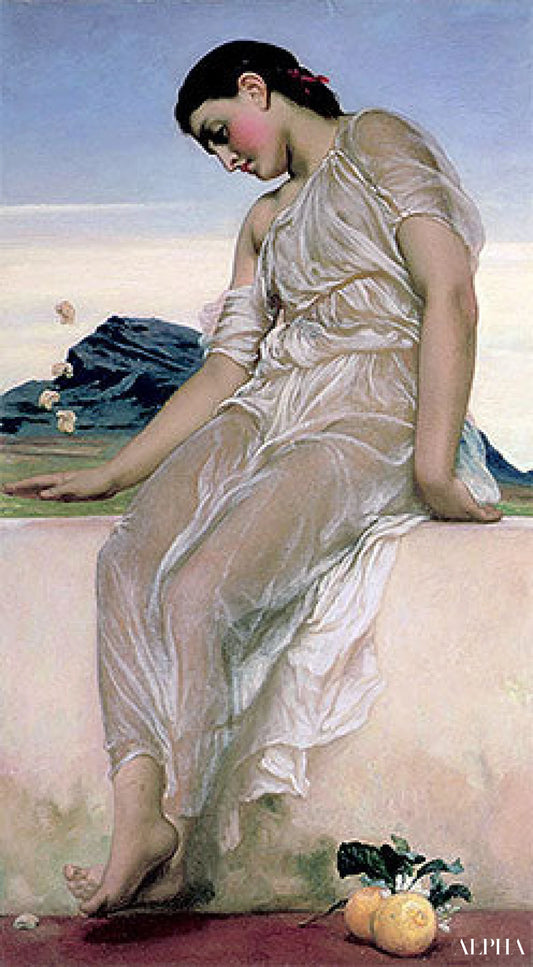 Knucklebones - Frederic Leighton Reproductions de tableaux à la peinture à l’huile