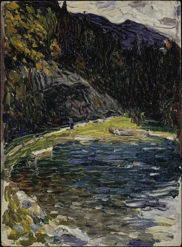 Kochel, ancienne Kesselbergstrasse - Vassily Kandinsky