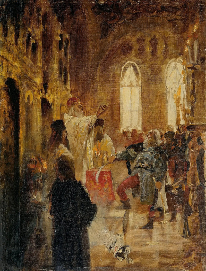 Krönungsszene - Jan Matejko