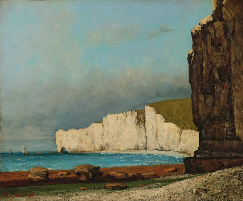 Küstenlandschaft - Gustave Courbet