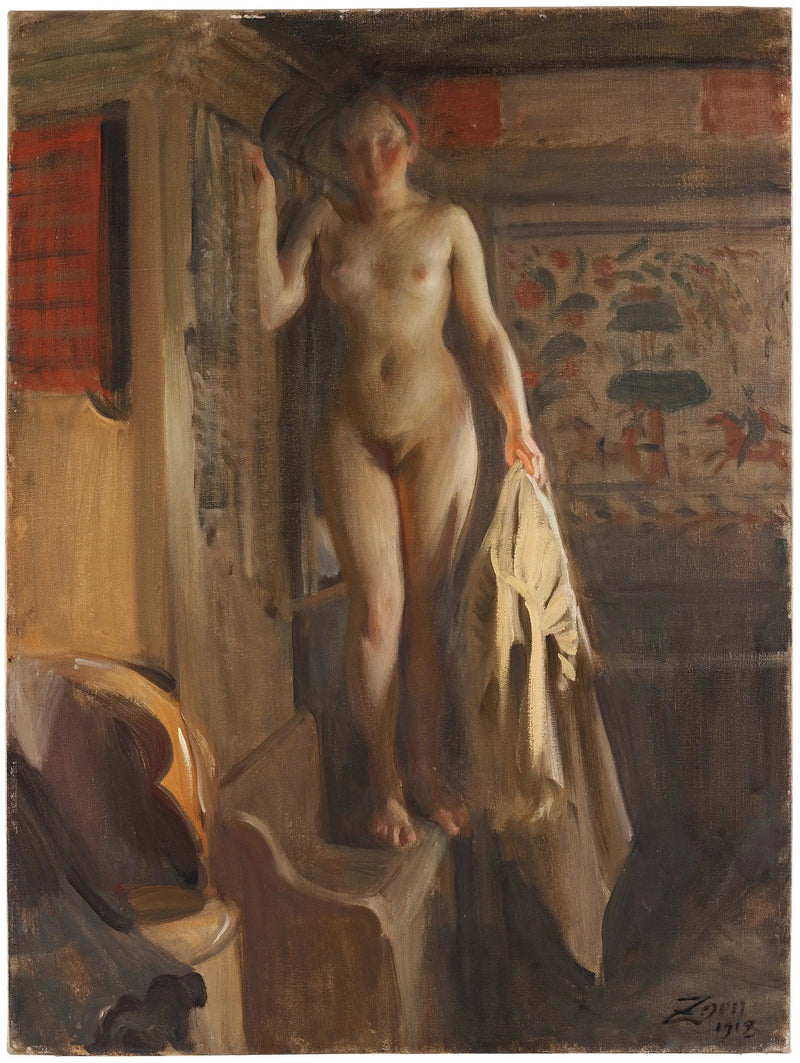 Kuvåsängen - Anders Zorn