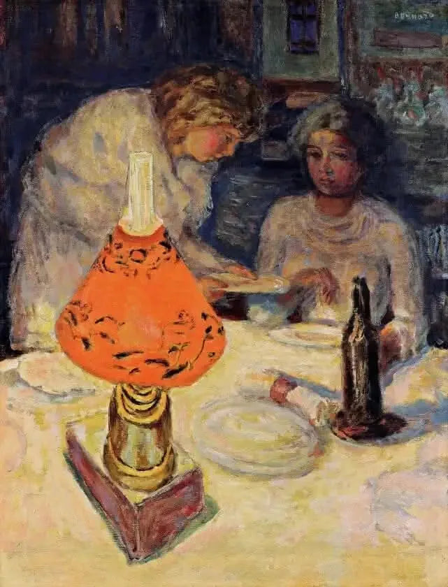 L'abat-jour orange - Pierre Bonnard