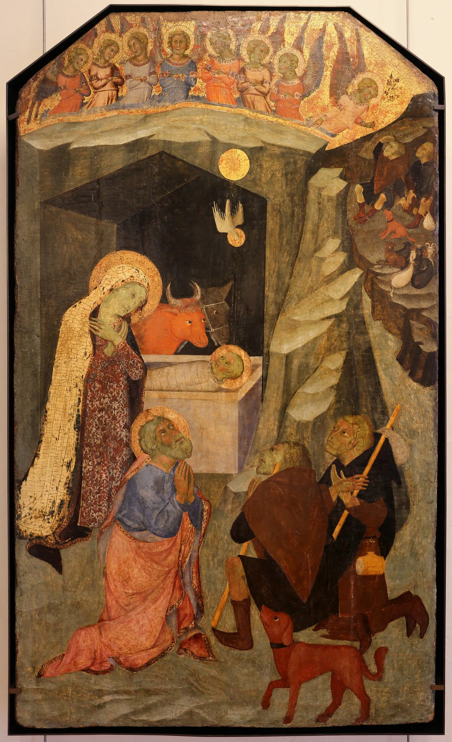 L'Adoration des bergers - Bartolo di Fredi