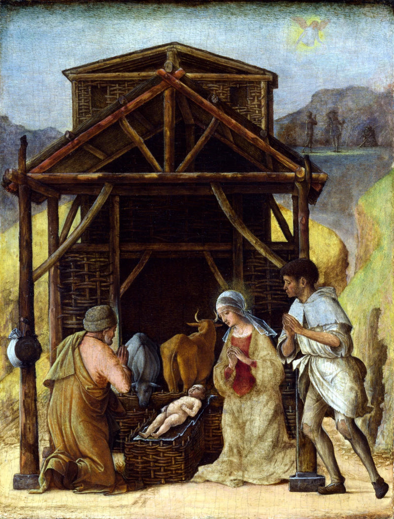 L’Adoration des bergers - Ercole de’ Roberti