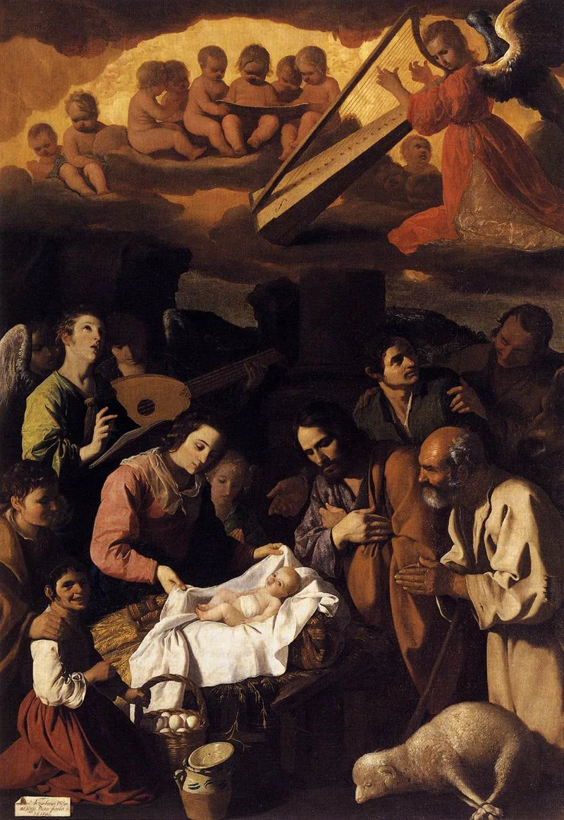 L’Adoration des bergers - Francisco de Zurbarán