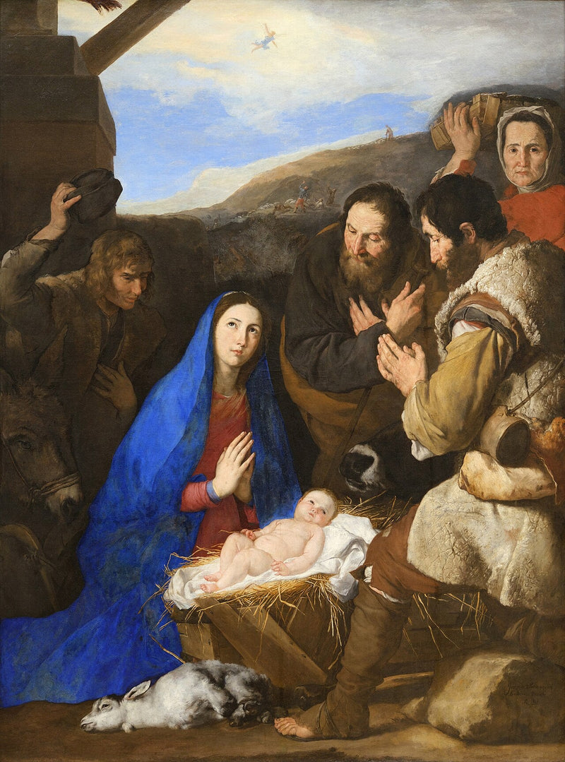 L'Adoration des bergers - Jusepe de Ribera