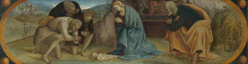 L'Adoration des bergers - Luca Signorelli