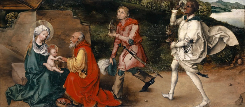 L'adoration des mages - Albrecht Dürer