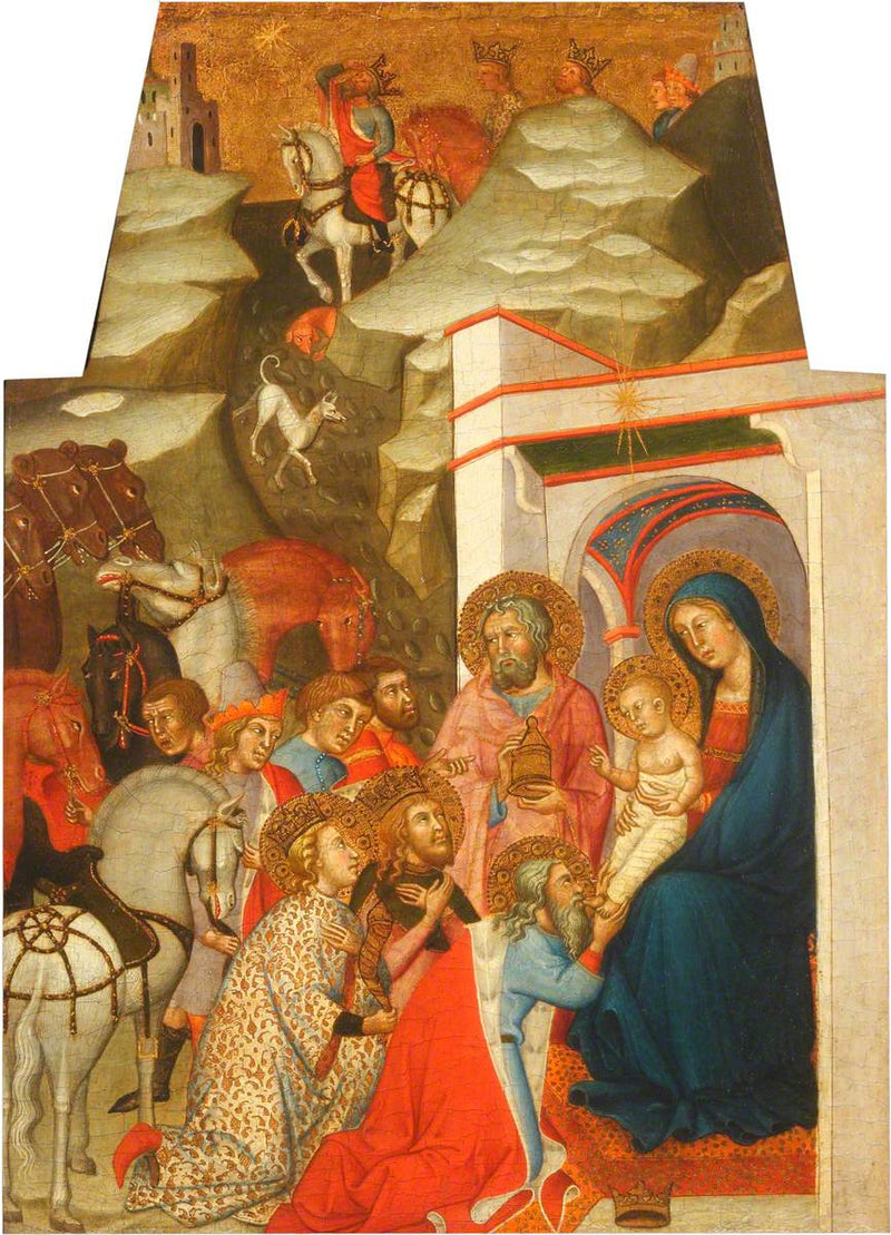 L'Adoration des Mages - Bartolo di Fredi
