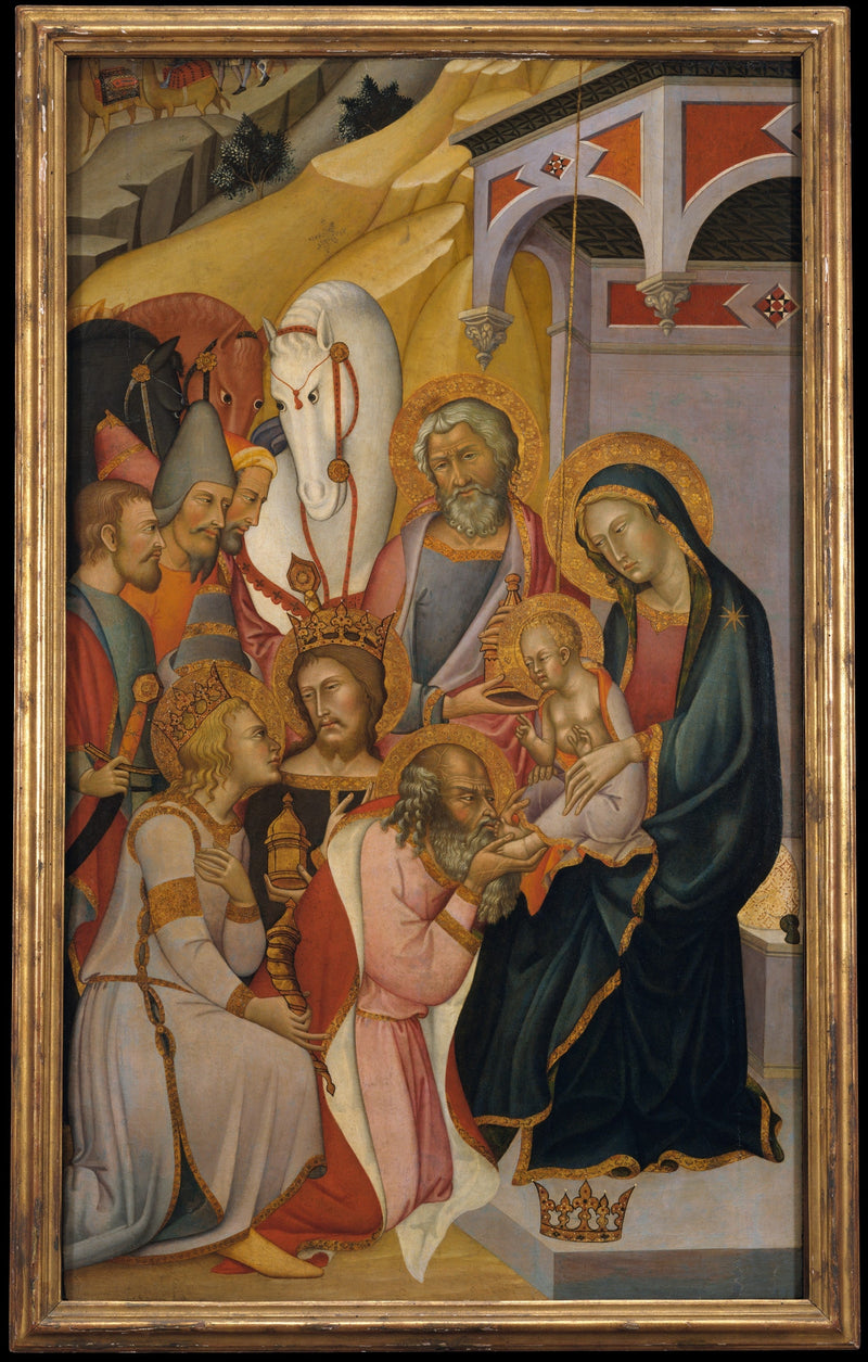 L'Adoration des Mages - Bartolo di Fredi